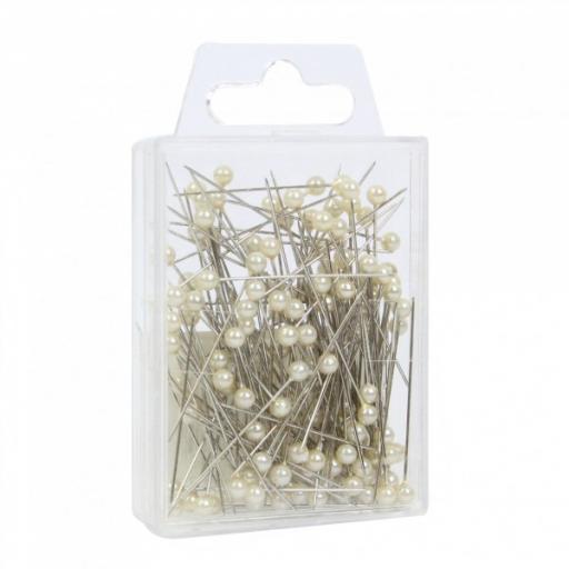 Ivory Pearl headed pins