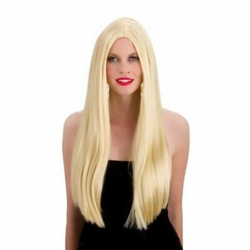 Classic Long Blond Wig