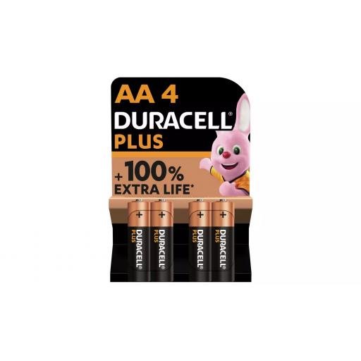 Duracell AA Batteries Extra - Pack of 4