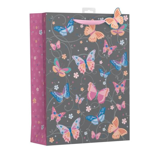 Butterfly Print Gift bag