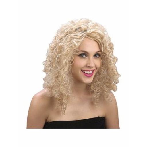 Curly Blonde Wig