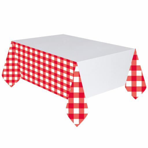 Picnic Party Plastic Tablecovers 1.37m x 2.6m