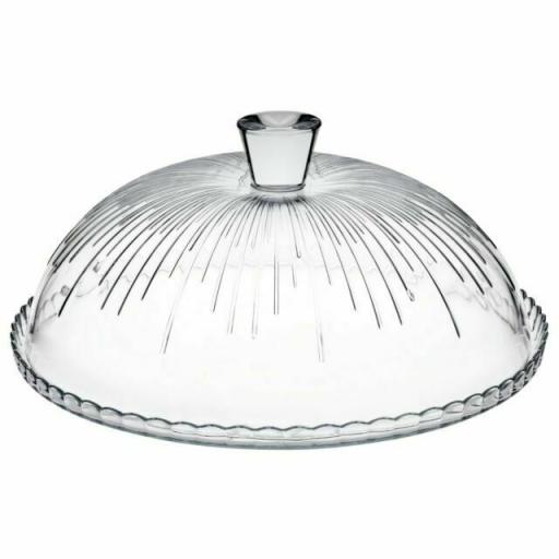 Patisserie Glass Dome with Serving Plate