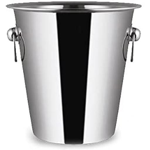 Champagne Wine Ice Bucket 4 Litre in High Polished Stainless Steel