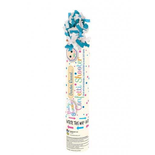 Gender Reveal Party Cannon Shooter / blue