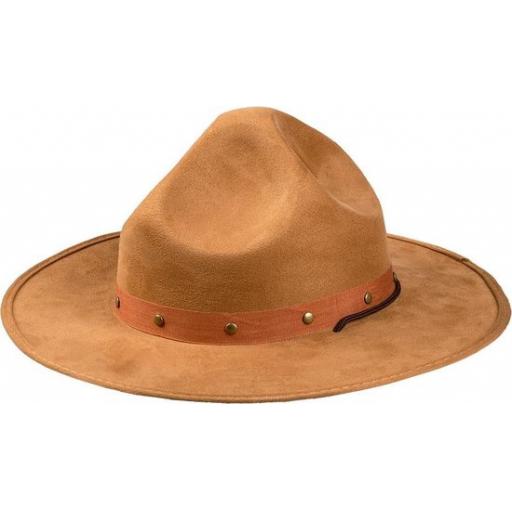 dressing hat ranger 37 cm polyester/PVC beige