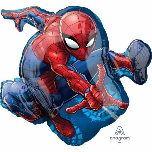 Spider-Man SuperShape Foil Balloons 17"/43cm w x 29"/73cm