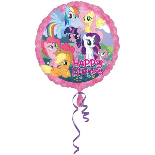 My Little Pony Happy Birthday Foil Balloon 17in