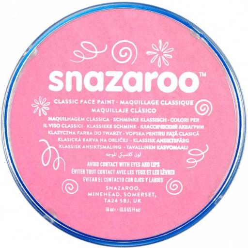 Snazaroo Classic Face Paint Pale Pink 18ml