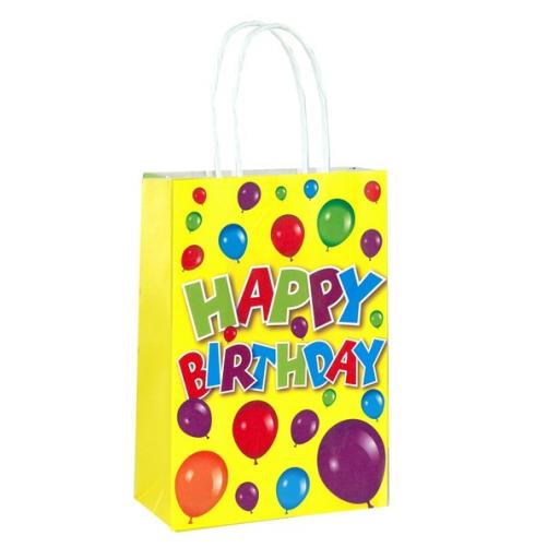 Happy Birthday Party Bags with Handles