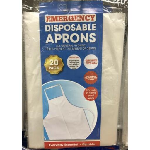 20 Disposable Aprons
