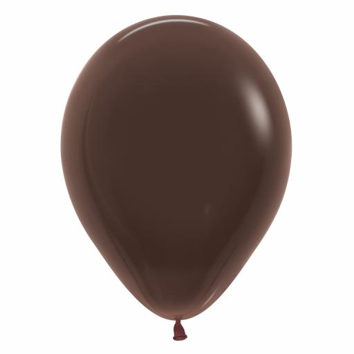 Chocolate 076 Latex Balloons 5"