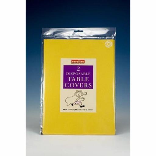 Table Cover Dark Yellow 90cm Square