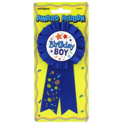 Birthday Boy Badge Blue