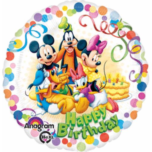 17" Mickey and Friends Party