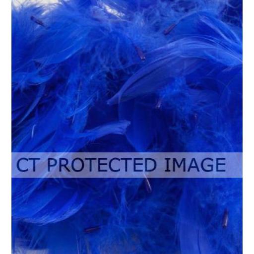 Royal Blue Feathers in Bag (5g