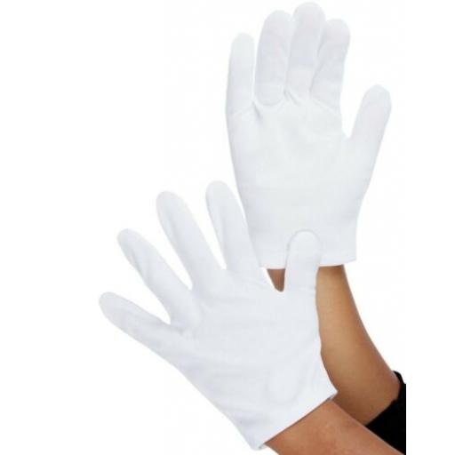 White Kids Gloves