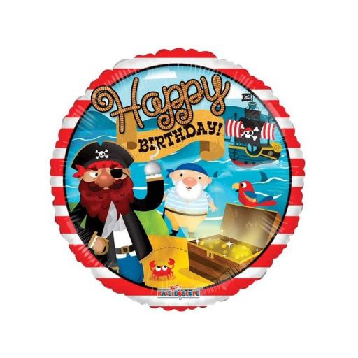 Happy Birthday Pirate Treasure (18inch)