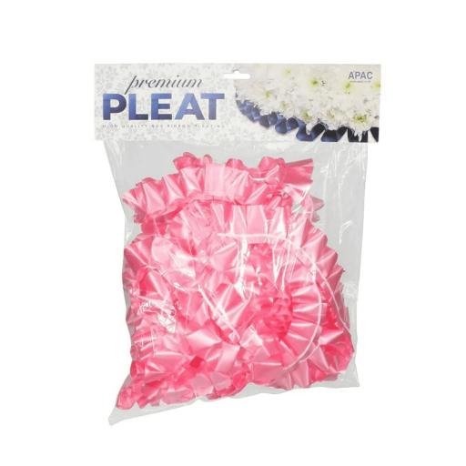 Baby Pink - 50mm Premium Pleat Ribbon 10m