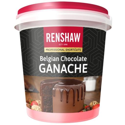 Renshaw Belgian Chocolate Ganache - 4 X 350g