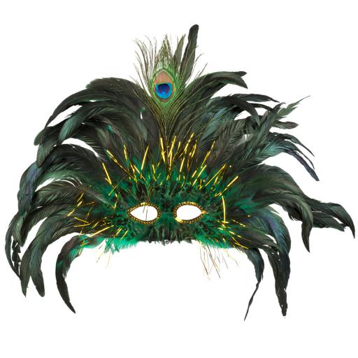Eye mask Peacock queen