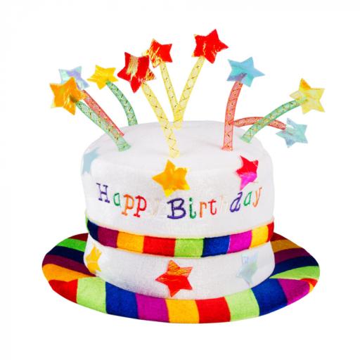 Hat Rainbow pie 'Happy Birthday