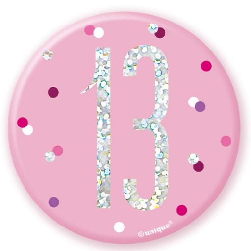 pink-glitz-age-13-holographic-birthday-badge-7cm-product-image.jpg