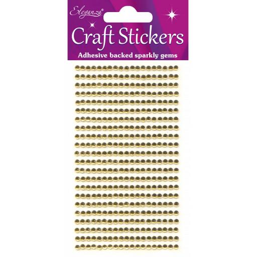 Stickers 3mm 418 gems Gold