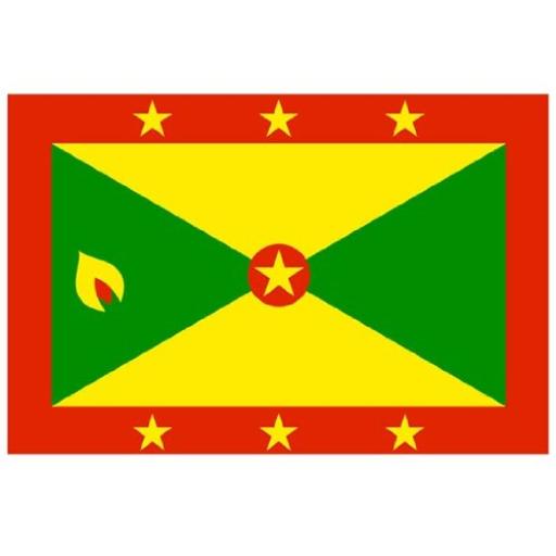 Grenada 5ftx 3ft Flag