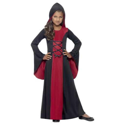 Vamp Costume, Red & Black M