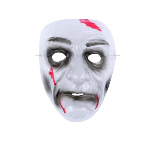 Clear Mask Face Halloween Plastic