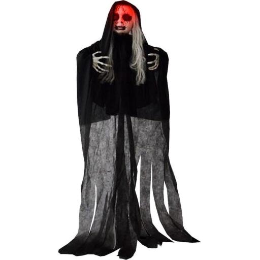 Scream Machine Haunted Girl Halloween Decoration (Black)