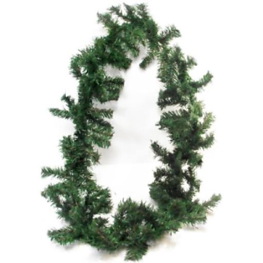 2 Meter budget Spruce Christmas Decoration Garland With 110 Tips Green,