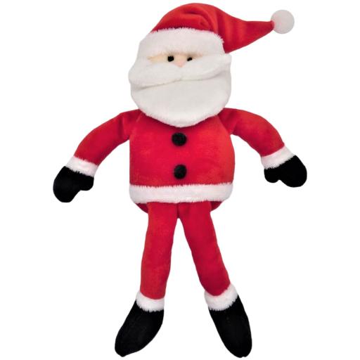 Christmas Hanging Decoration Santa With Dangly Legs 40cm
