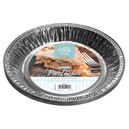 PACK OF 5 FOIL PIE DISHES