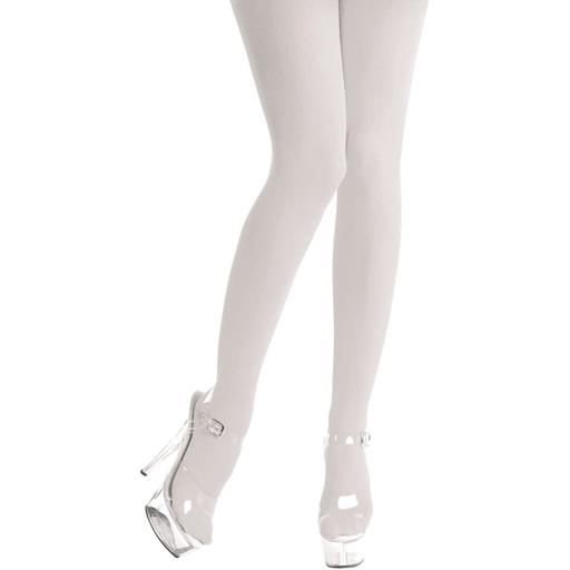 Opaque Tights / White -