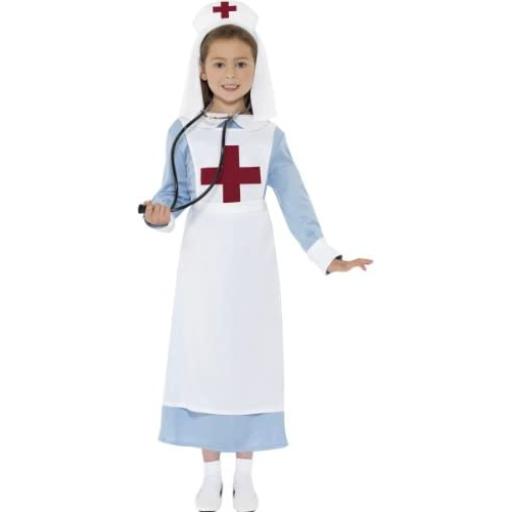 Children WW1 Nurse Costume Size S