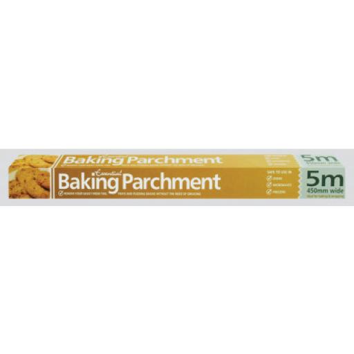 Essential Baking Parchment Paper 5m