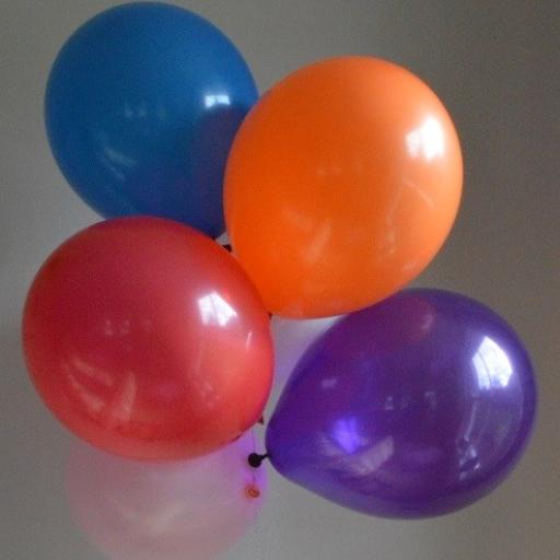 Natural Latex Balloons 12"6 Pk