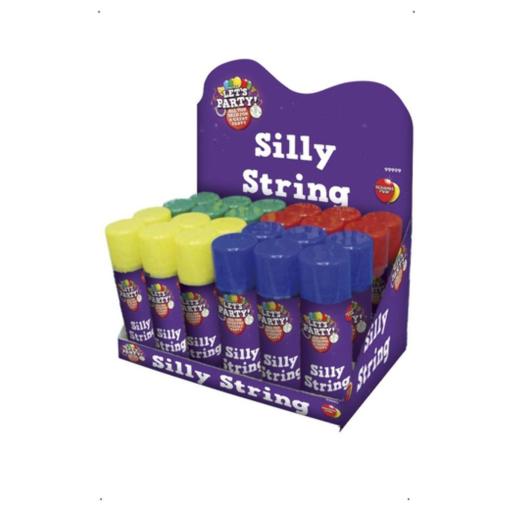 Silly String, Assorted Colours, 83ml each