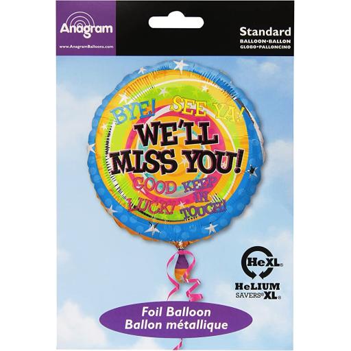 18'' Foil Balloon ,,Miss You''