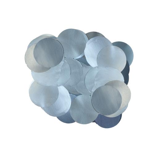 Metallic Pearl Foil Confetti 10mm x 14g Lt.Blue
