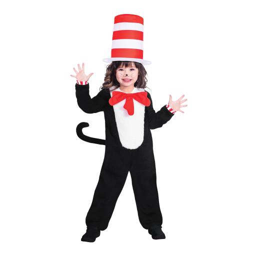 The Cat in the Hat Jumpsuit - Age8-10 Years