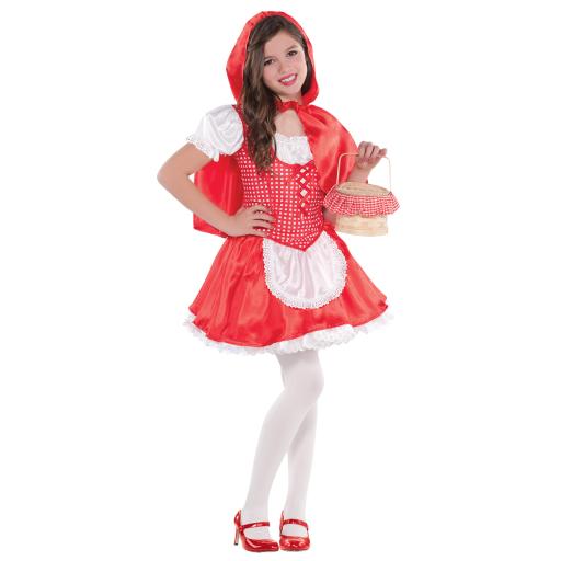 Children Lil Red Riding Hood Costume - Age 8-10 Years