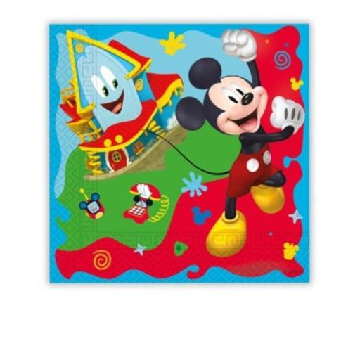 Mickey  Mouse Party Napkins 20Pk