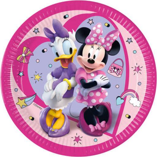 Daisy and Minnie paper plates 8 Pk