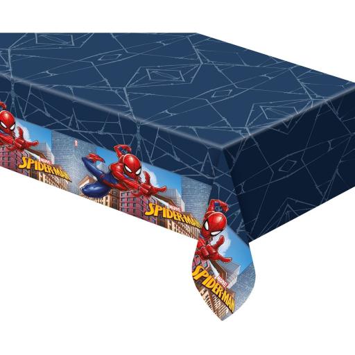 1 Plastic Tablecover 120x180cm - Spider-Man