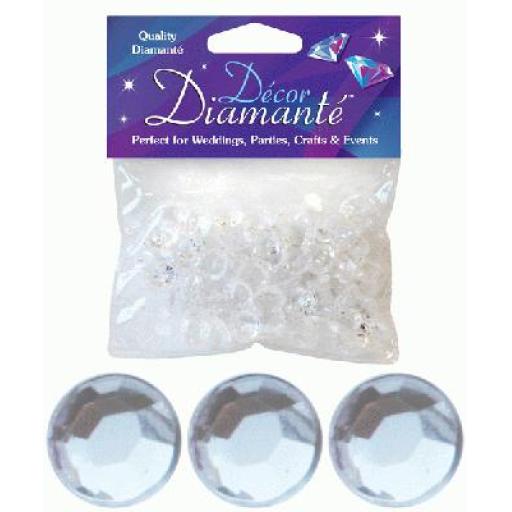 Diamant  Confetti Clear  12mm, 28g