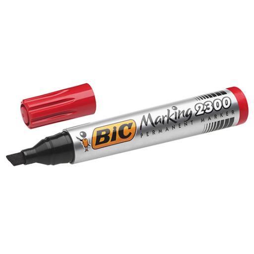 Bic Marker Red Permanent
