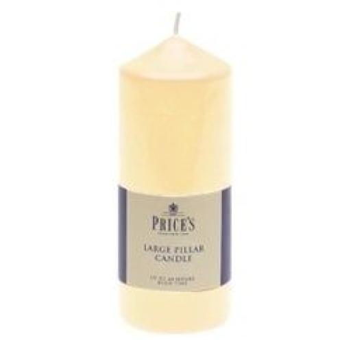Price's Candles  Pillar Candle Ivory